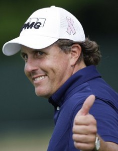 phil1 235x300 Phil Mickelson talks about how mental rehearsal kept him sharp during his 6 week break from playing